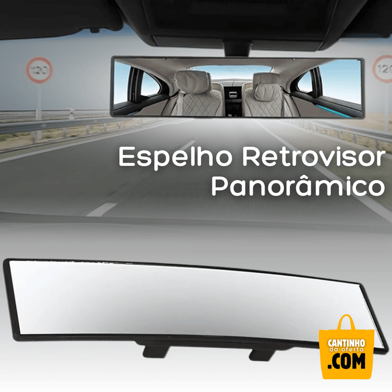 Espelho Retrovisor Panorâmico