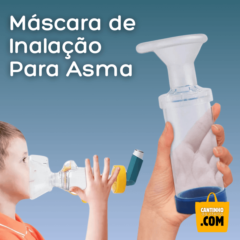 Máscara de Inalação para Asma