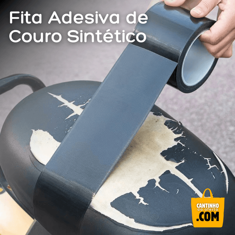 Fita Adesiva de Couro Sintético