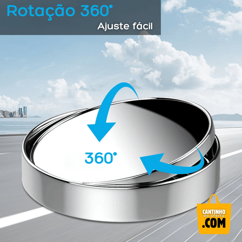 Espelho de Ponto Cego 360°