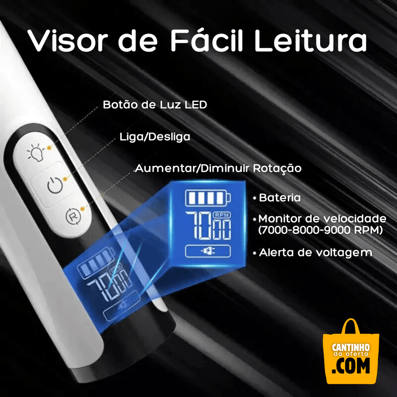 Lixador Elétrico de Unhas para Pets