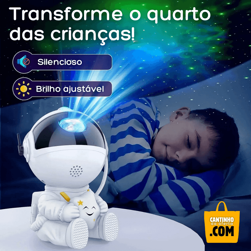 Projetor de Estrelas Astronauta