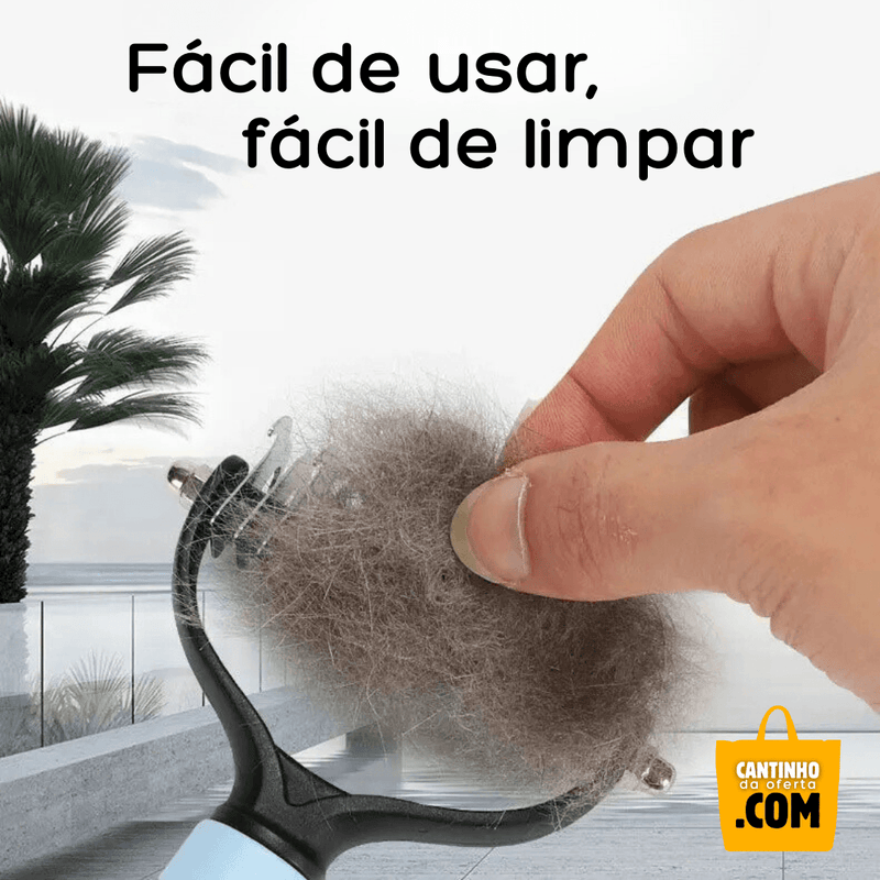 Escova de Remoção de Pelos para Pets