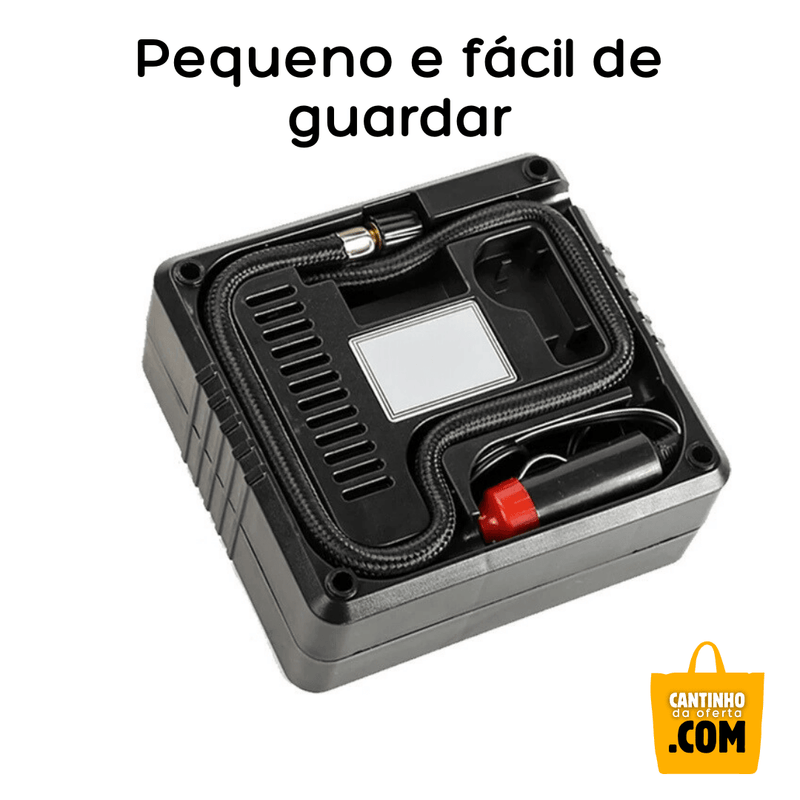 Inflador de Pneus Portátil 12V