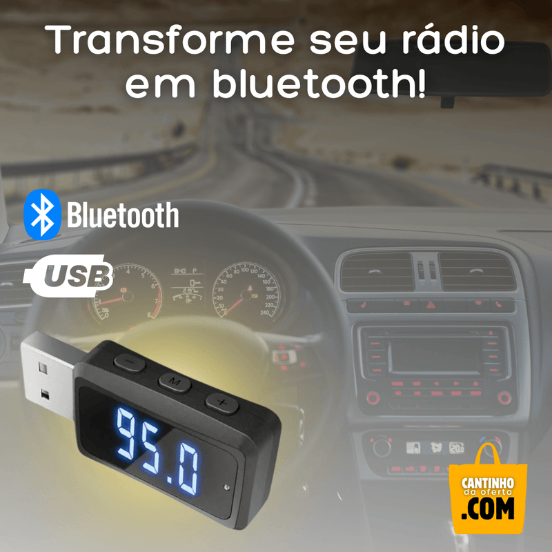 Receptor Bluetooth 5.3 FM