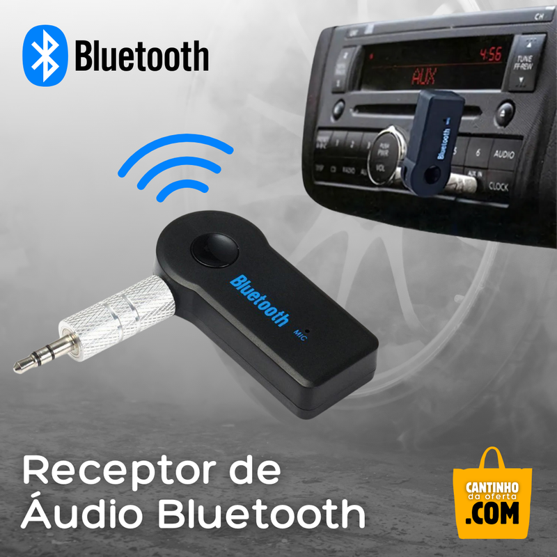 Receptor de Áudio Bluetooth 5.0